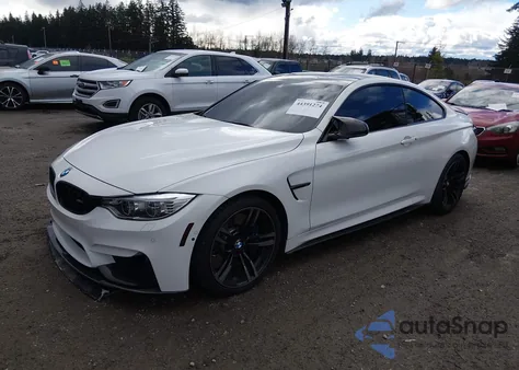 2016 BMW M4 z USA, uszkodzony, nr VIN WBS3R9C50GK337631